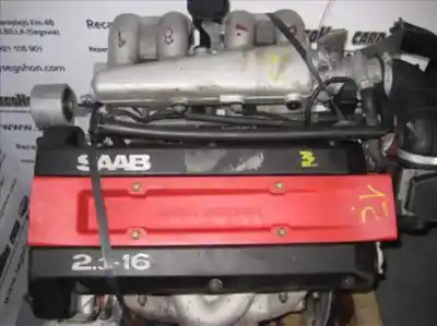 Second-hand car spare part complete engine for saab 9000 / 9000 cs 2.3 cs turbo oem iam references b234e  