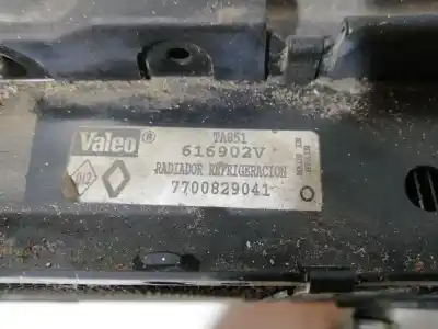 Автозапчасти б/у водяной радиатор за renault r 19 berl. con portón (b/c53) f8q706 ссылки oem iam 7700829041  