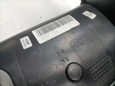 Peça sobressalente para automóvel em segunda mão consola central por skoda octavia combi (5e5) clha referências oem iam 5e186324  