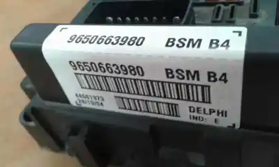 Peça sobressalente para automóvel em segunda mão caixa de fusíveis e relés por peugeot 206 berlina 1.4 hdi referências oem iam 9650663980  