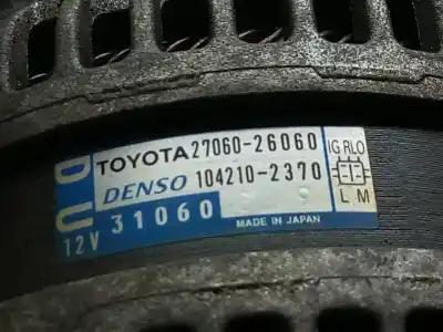 Second-hand car spare part alternator for toyota rav 4 (a3) active oem iam references 2706026060  1042102370