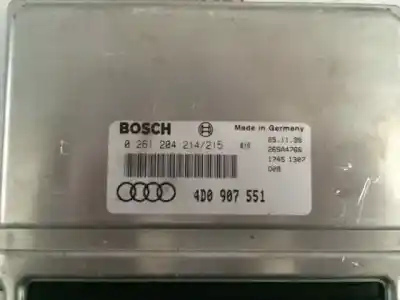 Автозапчасти б/у БЛОК УПРАВЛЕНИЯ ДВИГАТЕЛЕМ за AUDI A4 AVANT (B5)  ссылки OEM IAM 4D0907551  