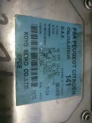 Peça sobressalente para automóvel em segunda mão centralina de motor uce por citroen c2 1.4 hdi referências oem iam 6900000890a  9659514180