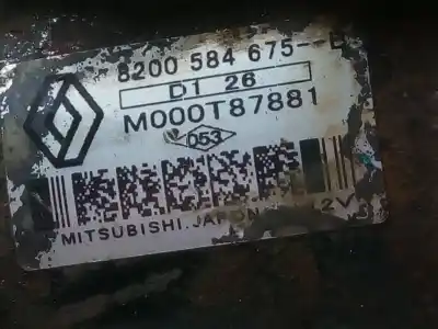 Автозапчастина б/у двигун запускається для renault kangoo (f/kc0) 1.5 dci diesel cat 57 cv / 42 kw посилання на oem iam 8200584675b  m000t87881