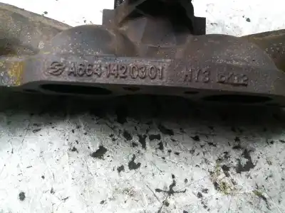 Автозапчасти б/у выхлопной коллектор за ssangyong actyon 2.0 td cat ссылки oem iam a6641420301  