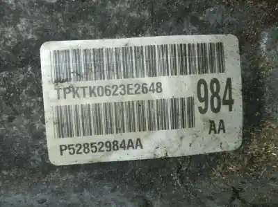 Gebrauchtes Autoersatzteil getriebe zum chrysler jeep cherokee (kj) 3.7 limited oem-iam-referenzen p52852984aa  tpktk0623e2648