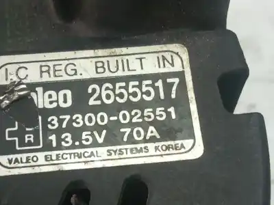 Second-hand car spare part alternator for kia picanto 1.1 cat oem iam references 3730002551  2655517