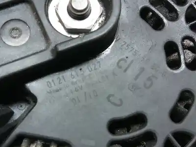 Peça sobressalente para automóvel em segunda mão alternador por bmw mini (r56) cooper referências oem iam 75756508001  0121615027