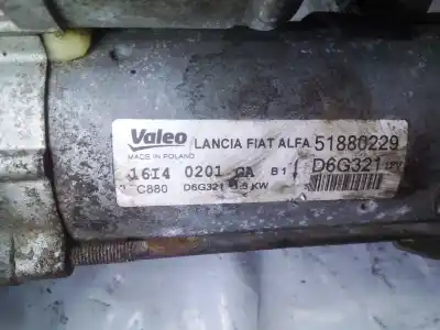 Автозапчасти б/у ДВИГАТЕЛЬ ЗАПУСКАЕТСЯ за FIAT DOBLO (119)  ссылки OEM IAM 51880229  