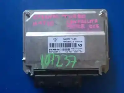 Second-hand car spare part ECU ENGINE CONTROL for PORSCHE CAYENNE (TYP 9PA)  OEM IAM references 5WP22081  0AD927755AD