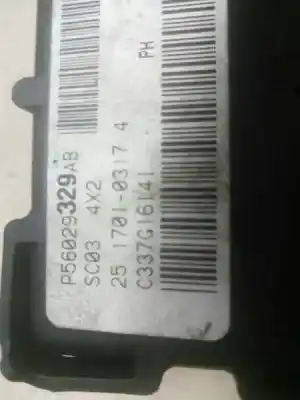 Second-hand car spare part electronic module for dodge nitro sxt oem iam references 25170103174 c337g1614i p56029329ab