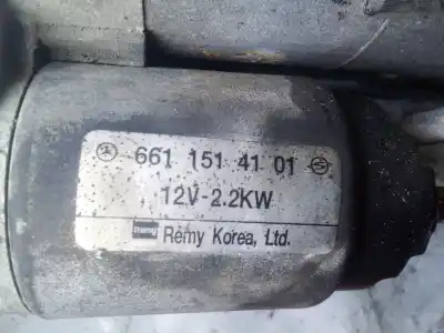 Piesă de schimb auto la mâna a doua Electromotor pentru SSANGYONG KYRON  Referințe OEM IAM 6611514101  