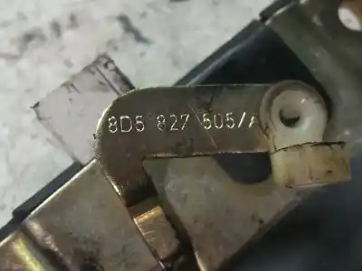 Peça sobressalente para automóvel em segunda mão fechadura do mala por audi a4 avant (b5) 2.8 referências oem iam 8d5827505a  8d5959489