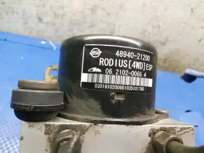 Second-hand car spare part abs for ssangyong rodius i 2.7 xdi oem iam references 4894021200  