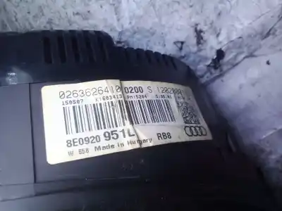 Gebrauchtes Autoersatzteil INSTRUMENTENTAFEL zum AUDI A4 BERLINA (8E)  OEM-IAM-Referenzen 8E0920951L  0263626410