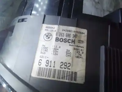 İkinci el araba yedek parçası ENSTRÜMAN PANELI için BMW SERIE 3 TOURING (E46)  OEM IAM referansları 6911292  0263606347