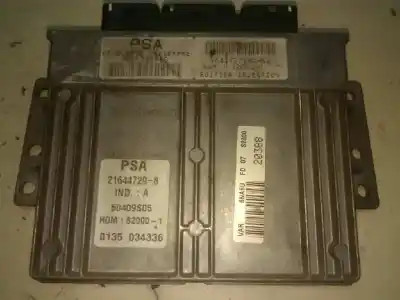 Gebrauchtes Autoersatzteil Ecu-motorsteuergerät Uce Motorsteuergerät zum CITROEN XSARA PICASSO CITROEN XSARA PICASSO HDI 110FAP LX PLUS OEM-IAM-Referenzen 9641338980  0135034336