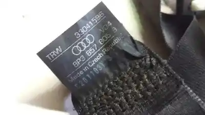 Peça sobressalente para automóvel em segunda mão cinto de segurança traseiro direito por audi a3 (8p) 2.0 fsi ambiente referências oem iam 8p3857805b  33041596