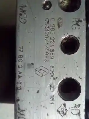 Автозапчасти б/у абс за renault modus confort dynamique ссылки oem iam 8200129951  