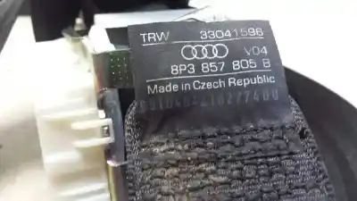 Peça sobressalente para automóvel em segunda mão cinto de segurança traseiro direito por audi a3 (8p) 2.0 fsi ambiente referências oem iam 8p3857805b  33041596