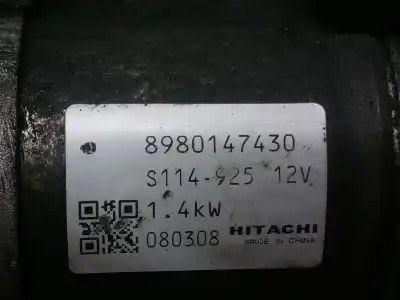 Piesă de schimb auto la mâna a doua electromotor pentru opel combo 1.7 16v dti cat (y 17 dt / lr6) referințe oem iam 8980147430  s114925