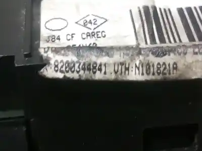 Peça sobressalente para automóvel em segunda mão comando de sofagem (chauffage / ar condicionado) por renault scenic ii 1.6 16v referências oem iam 8200344841  
