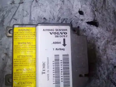 Gebrauchtes Autoersatzteil Steuergerät Airbag zum VOLVO S40 BERLINA  OEM-IAM-Referenzen 30613470F E7T8K06A4G 982790145E