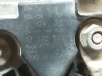 Pezzo di ricambio per auto di seconda mano alternatore per opel corsa d 1.2 cat (a 12 xer / ldc) riferimenti oem iam 13222930  0124325171