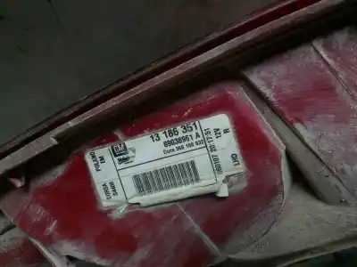Pezzo di ricambio per auto di seconda mano luci posteriori destra per opel corsa c 1.2 16v cat (z 12 xep / lb4) riferimenti oem iam 13186351  89038961a