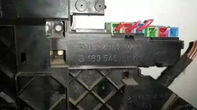 Peça sobressalente para automóvel em segunda mão CAIXA DE FUSÍVEIS E RELÉS por MERCEDES-BENZ CLASE M (W163)  Referências OEM IAM 1635450405  