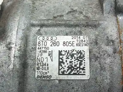 Second-hand car spare part air conditioning compressor for audi a5 coupe (8t) 1.8 16v tfsi oem iam references 8t0260805e  6ses14c 4471504486