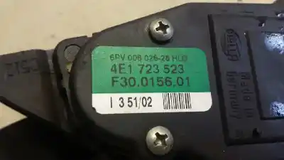 Pezzo di ricambio per auto di seconda mano pedale dell acceleratore per audi a8 (4e2) 3.7 v8 40v cat (bfl) riferimenti oem iam 4e1723523  f30015601