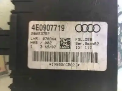 Second-hand car spare part electronic module for audi a8 (4e2) 3.0 v6 24v tdi oem iam references 4e0907719  28053787