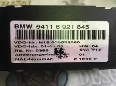 Peça sobressalente para automóvel em segunda mão comando de sofagem (chauffage / ar condicionado) por bmw serie 3 berlina (e46) 320d referências oem iam   