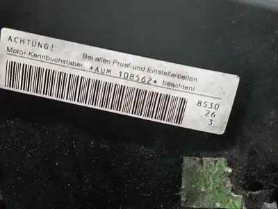 Piesă de schimb auto la mâna a doua motor complet pentru audi tt (8n3/8n9) 1.8 t coupe (110kw) referințe oem iam aum  