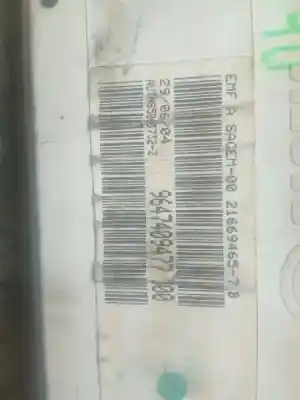 Second-hand car spare part multifunction switch for citroen c2 motor 1.4 ltr. - 54 kw oem iam references 9647409477b00  216694657b