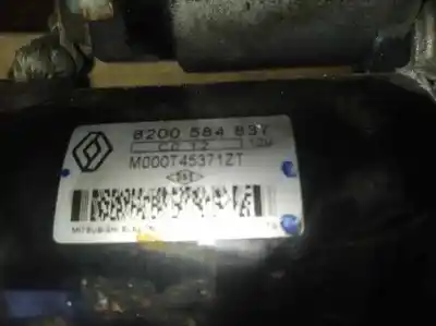 Second-hand car spare part starter motor for renault clio iii luxe privilege oem iam references 8200584837  m000t45371zt
