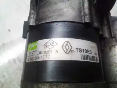 Peça sobressalente para automóvel em segunda mão motor de arranque por renault kangoo 1.6 16v cat referências oem iam 8200266777c  ts10e3