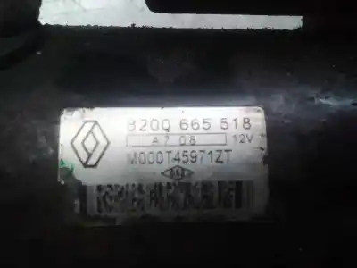 Second-hand car spare part starter motor for renault modus 1.4 16v oem iam references 8200665518  m000t45971zt