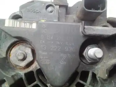 Peça sobressalente para automóvel em segunda mão alternador por opel corsa c 1.2 16v cat (z 12 xep / lb4) referências oem iam 13222930  0124325171