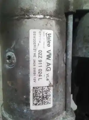 Автозапчасти б/у двигатель запускается за audi a1 (8x) attraction ссылки oem iam 02z911024l  esw20er121