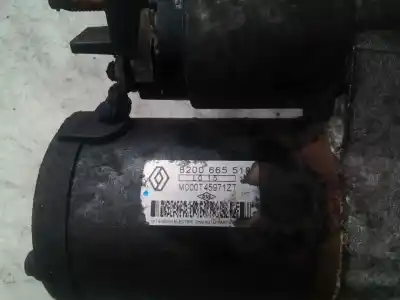 Second-hand car spare part starter motor for renault modus 1.4 16v oem iam references 8200665518  m000t45971zt