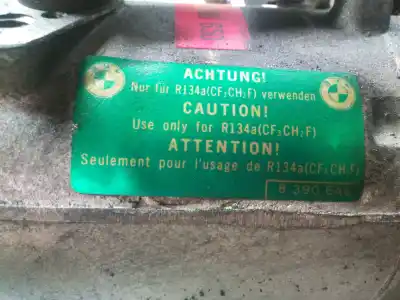 Peça sobressalente para automóvel em segunda mão compressor de ar condicionado a/a a/c por bmw serie 5 touring (e39) 2.0 16v diesel cat referências oem iam 64528386650  ss120dl1