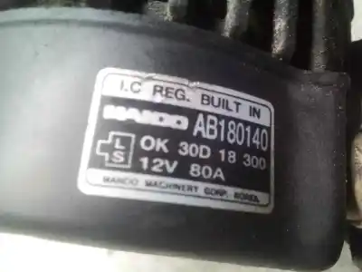 Pezzo di ricambio per auto di seconda mano alternatore per kia rio 1.5 cat riferimenti oem iam ok30d18300  ab180140