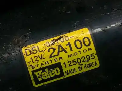 Second-hand car spare part starter motor for kia rio (jb) 1.5 crdi oem iam references 361002a100  1250295