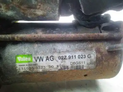 Peça sobressalente para automóvel em segunda mão motor de arranque por audi a3 (8p) 1.4 tfsi ambiente referências oem iam 02z911023g  1310053775