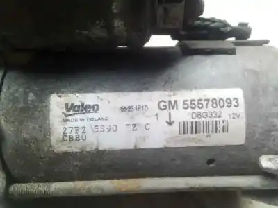 Peça sobressalente para automóvel em segunda mão motor de arranque por fiat linea (110) 1.3 16v jtd cat referências oem iam 55578093  d6g332