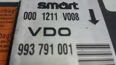 Pezzo di ricambio per auto di seconda mano centralina airbag per smart forfour * riferimenti oem iam 0001211v008  993791001