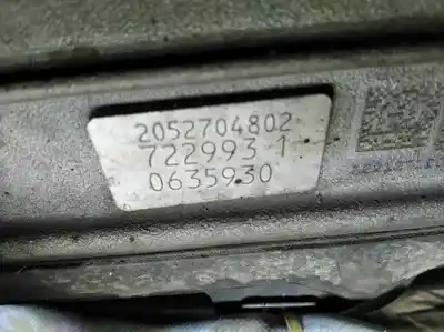 Gebrauchtes Autoersatzteil getriebe zum mercedes-benz clase c (w205) lim. c 200 d 7g-tronic plus (205.007) oem-iam-referenzen 2052704802  722993