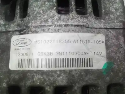 Peça sobressalente para automóvel em segunda mão alternador por ford focus cabrio (ca5) 1.6 16v cat referências oem iam ms1022118355  a115im q9k3b